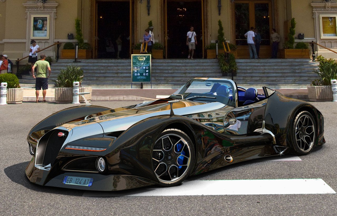 High Resolution Wallpaper | Bugatti 12.4 Atlantique Grand Sport Concept 1280x821 px