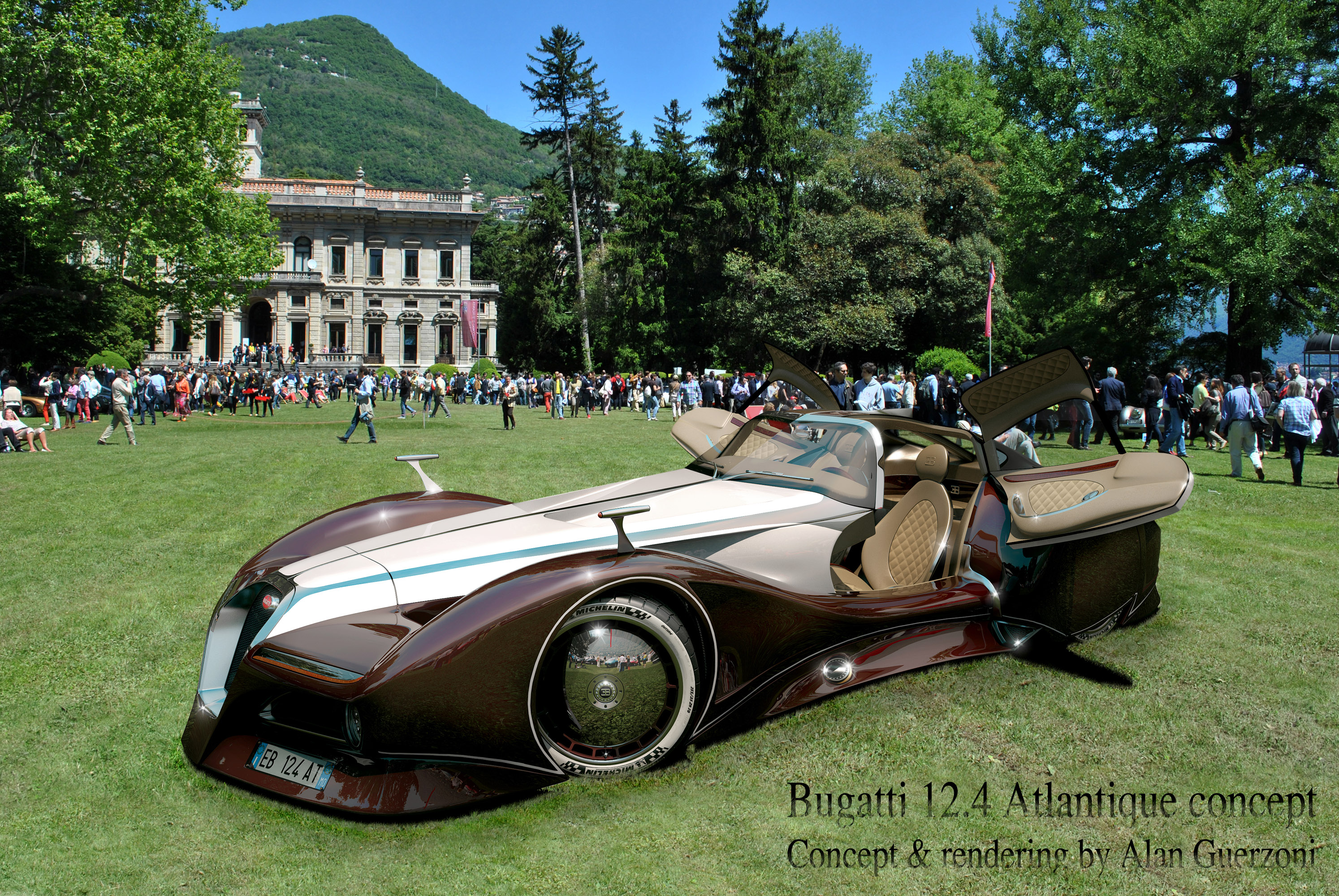 Bugatti 12.4 Atlantique Grand Sport Concept HD wallpapers, Desktop wallpaper - most viewed