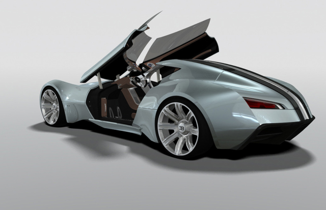 HD Quality Wallpaper | Collection: Vehicles, 640x413 Bugatti Aerolithe Concept