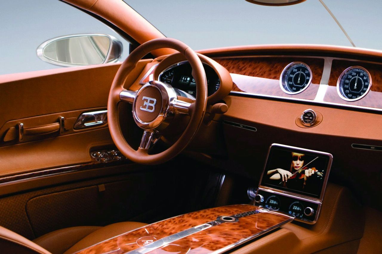 Bugatti Interior Wallpaper