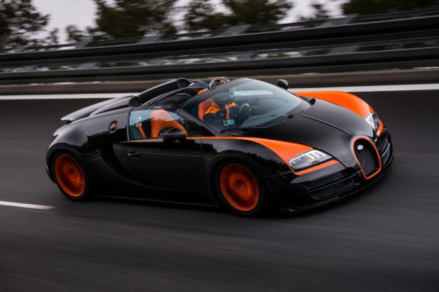 Nice Images Collection: Bugatti Veyron 16.4 Grand Sport Desktop Wallpapers