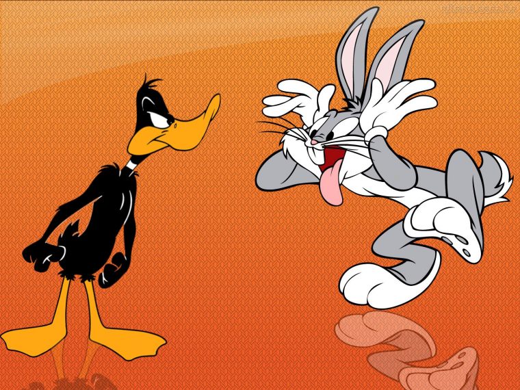 HD Quality Wallpaper | Collection: Cartoon, 760x570 Bugs And Daffy