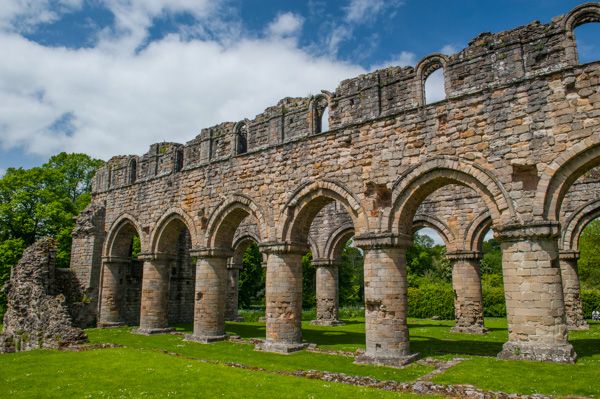 Nice Images Collection: Buildwas Abbey Desktop Wallpapers