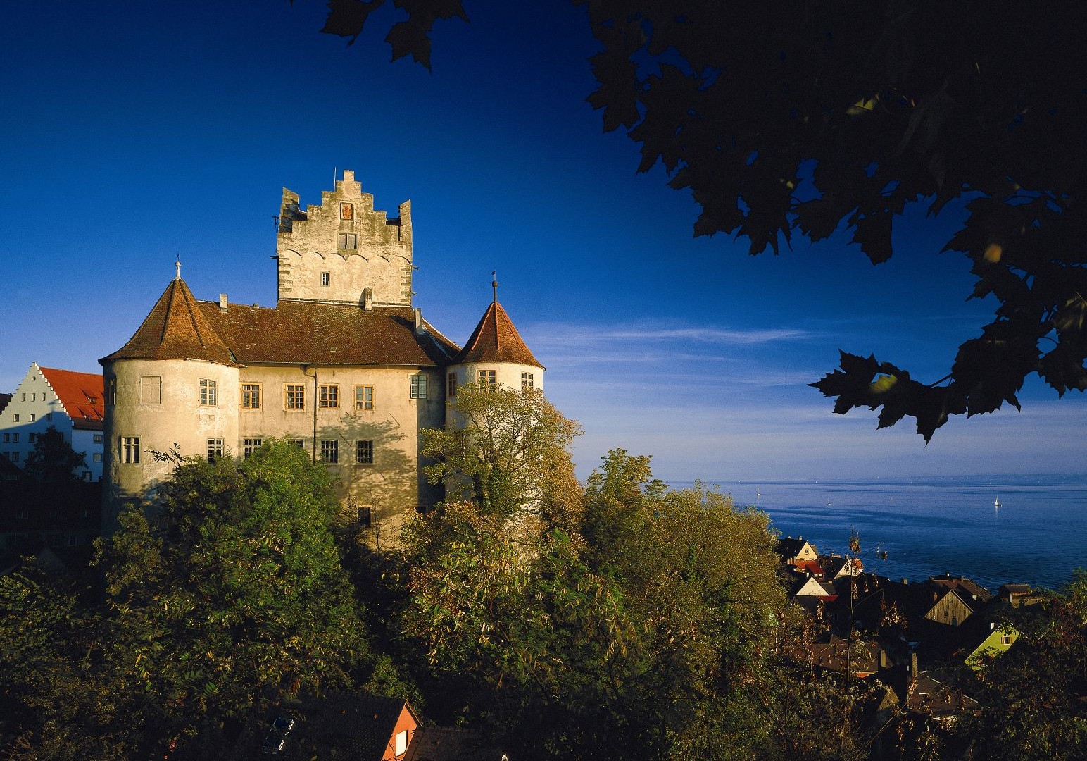 HD Quality Wallpaper | Collection: Man Made, 1544x1080 Burg Meersburg