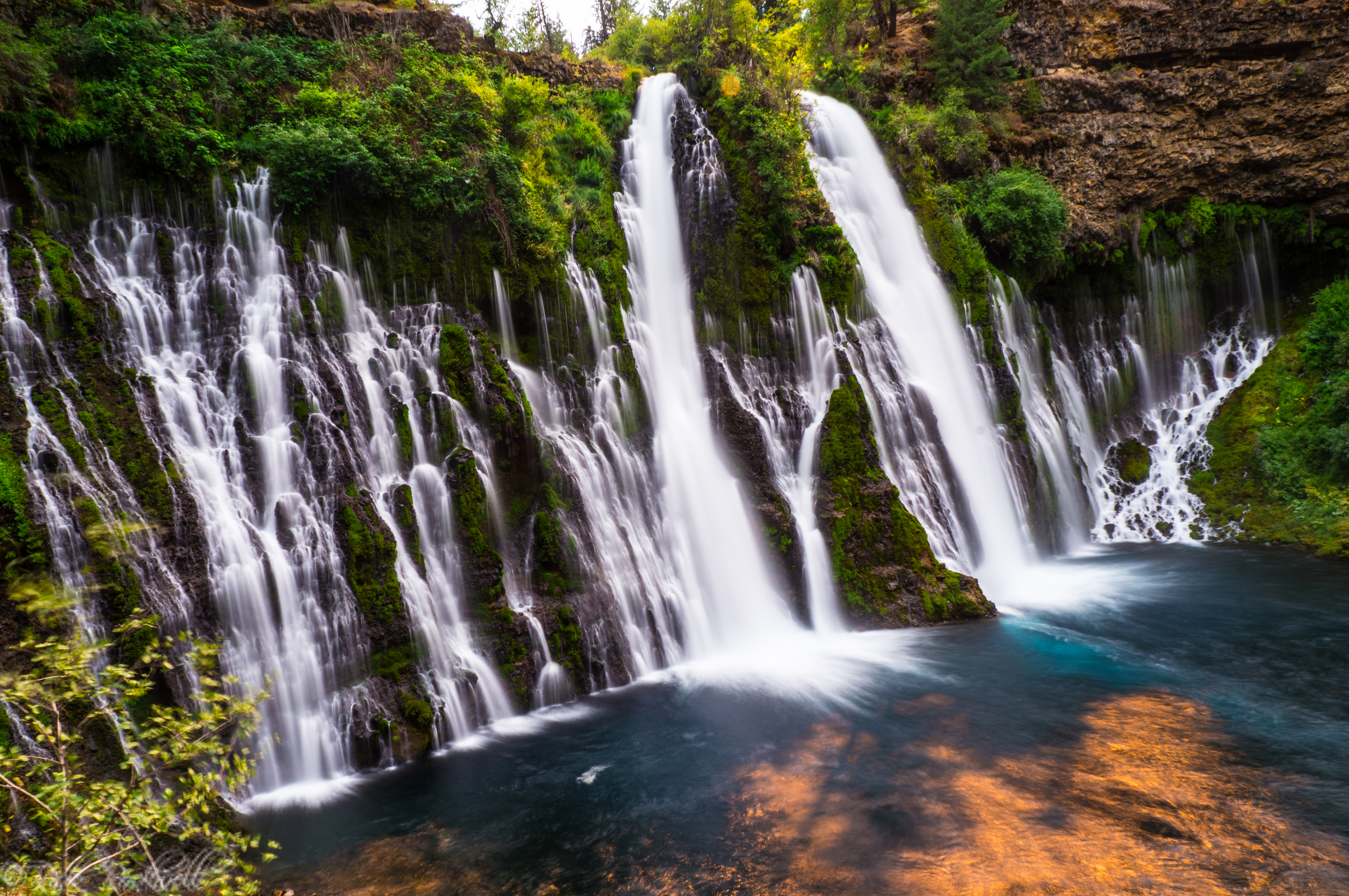 HD Quality Wallpaper | Collection: Earth, 4912x3264 Burney Falls