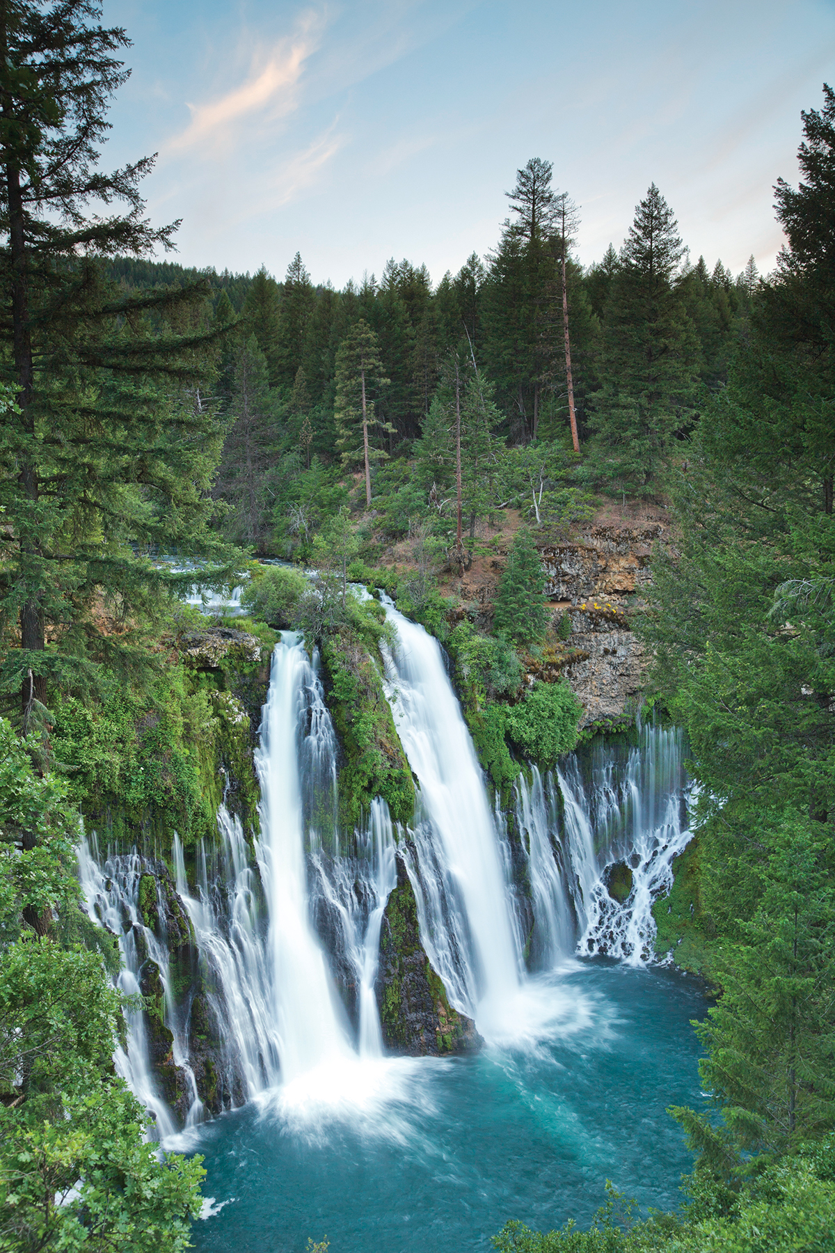 HD Quality Wallpaper | Collection: Earth, 1200x1800 Burney Falls