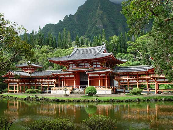 Byodo-in Temple Backgrounds, Compatible - PC, Mobile, Gadgets| 567x425 px