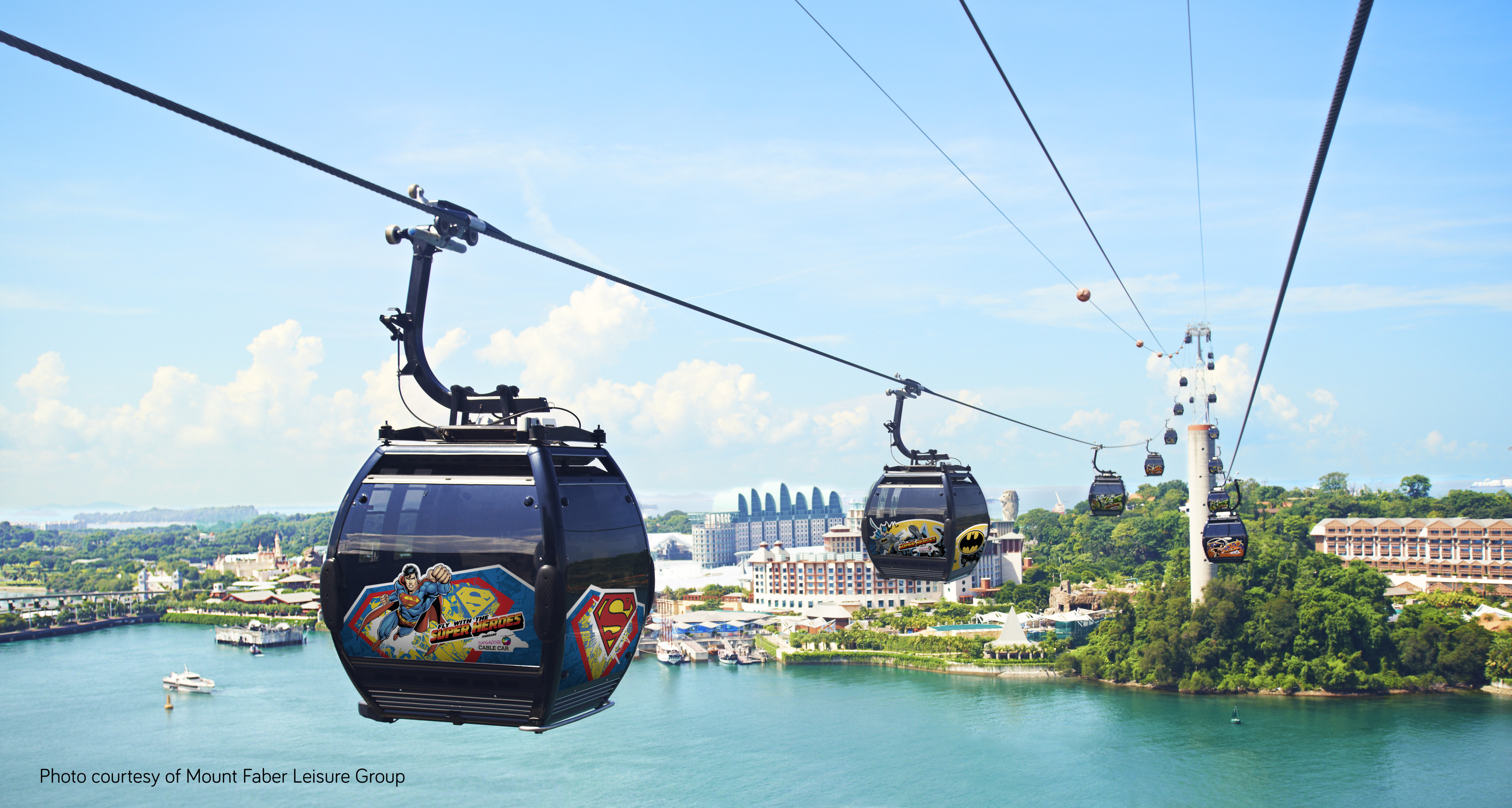 High Resolution Wallpaper | Cable Car 4064x2171 px