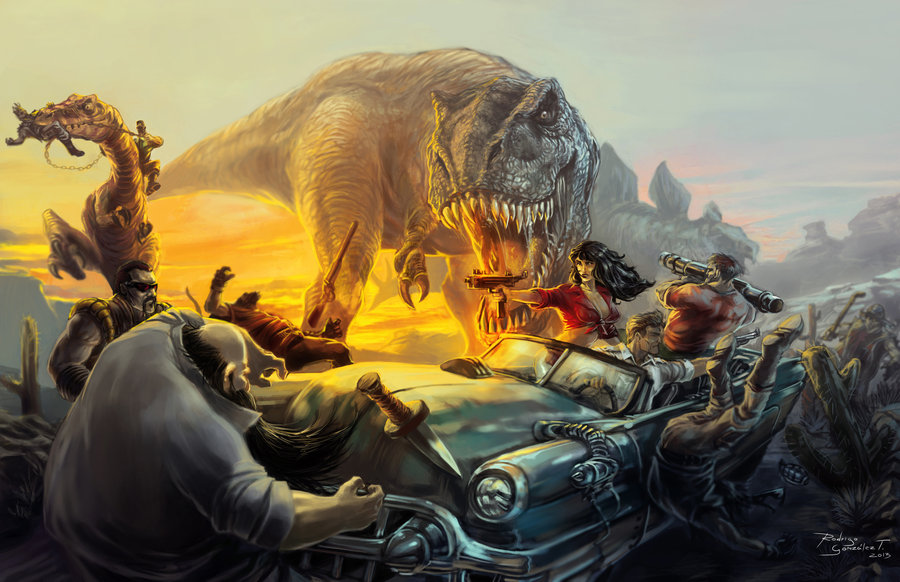 Nice wallpapers Cadillacs And Dinosaurs 900x582px
