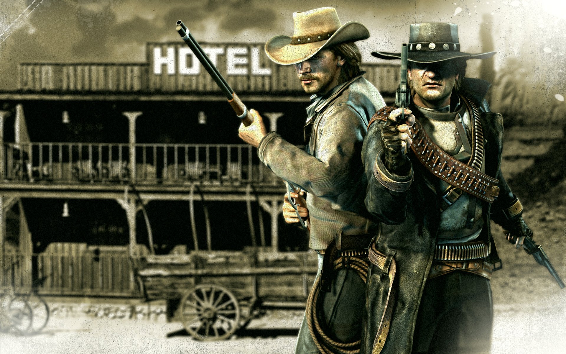HD Quality Wallpaper | Collection: Video Game, 1920x1200 Call Of Juarez: Bound In Blood