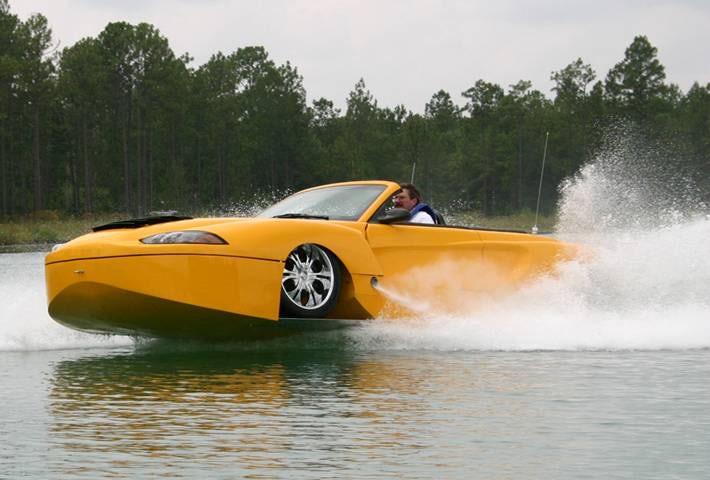 Видео машины жизни. Желтый авто амфибия. Hydra машина. Car Water. Авто hydra Schmidt Coupe.