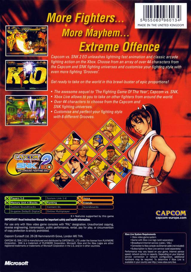 Capcom Vs. SNK 2 EO #2