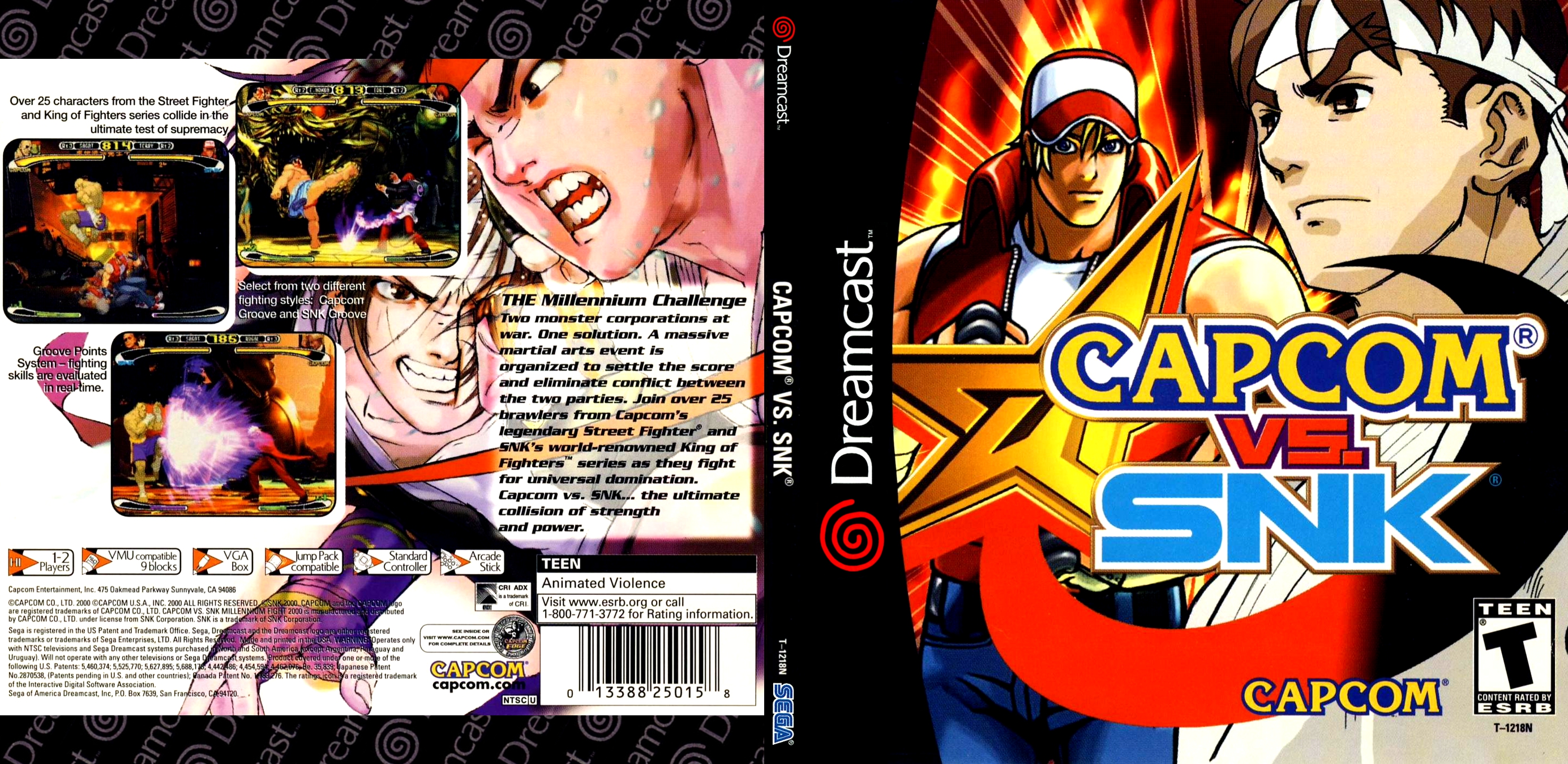 Images of Capcom Vs. SNK | 2770x1350