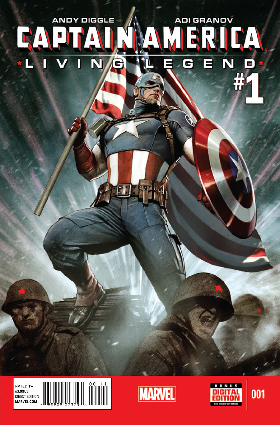 Captain America: Living Legend Pics, Comics Collection