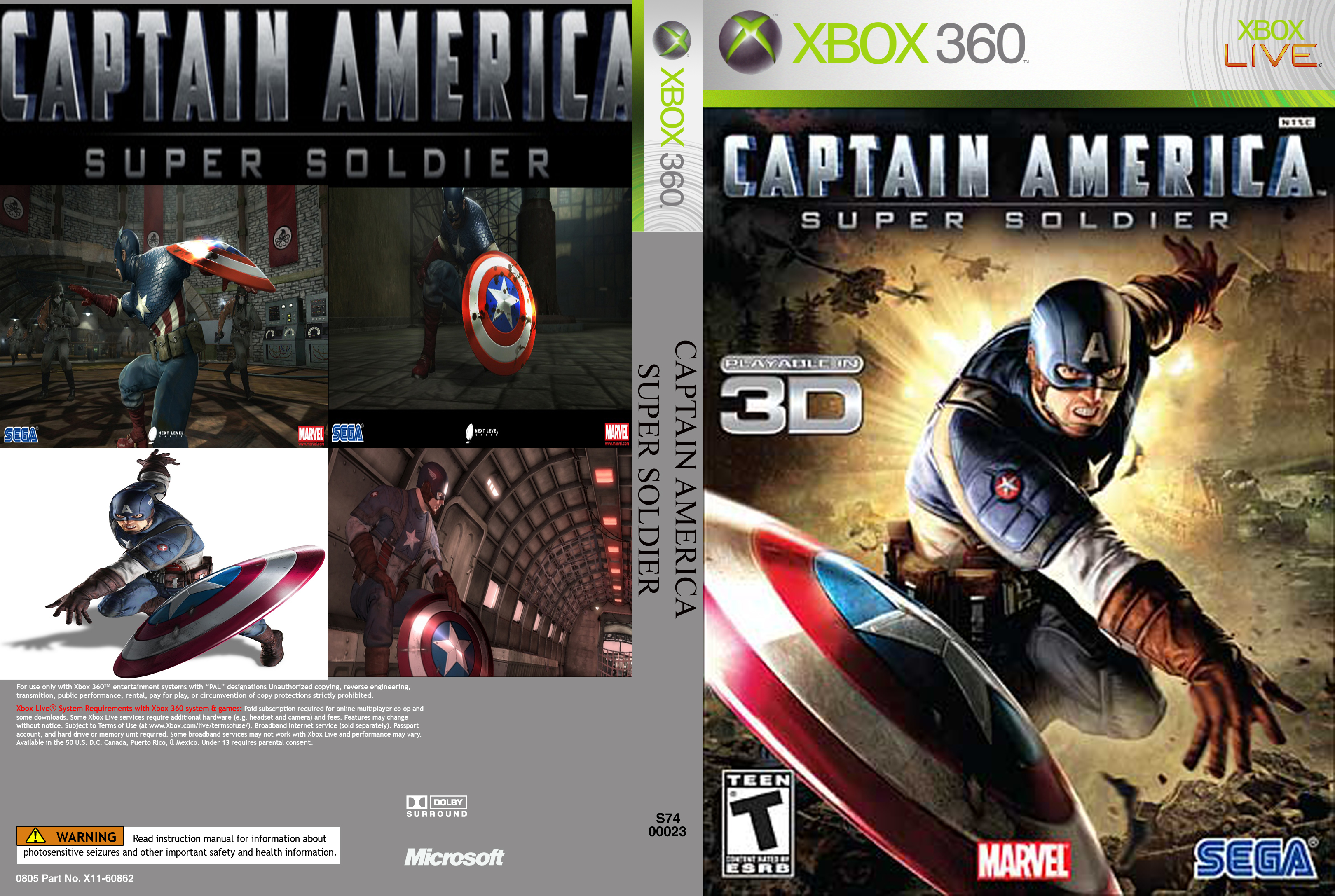 Nice Images Collection: Captain America: Super Soldier Desktop Wallpapers