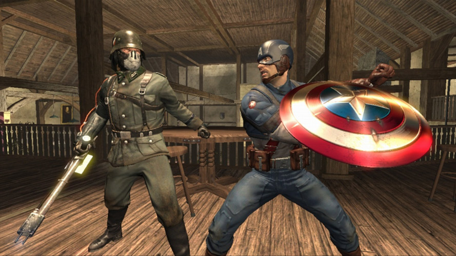 Nice Images Collection: Captain America: Super Soldier Desktop Wallpapers