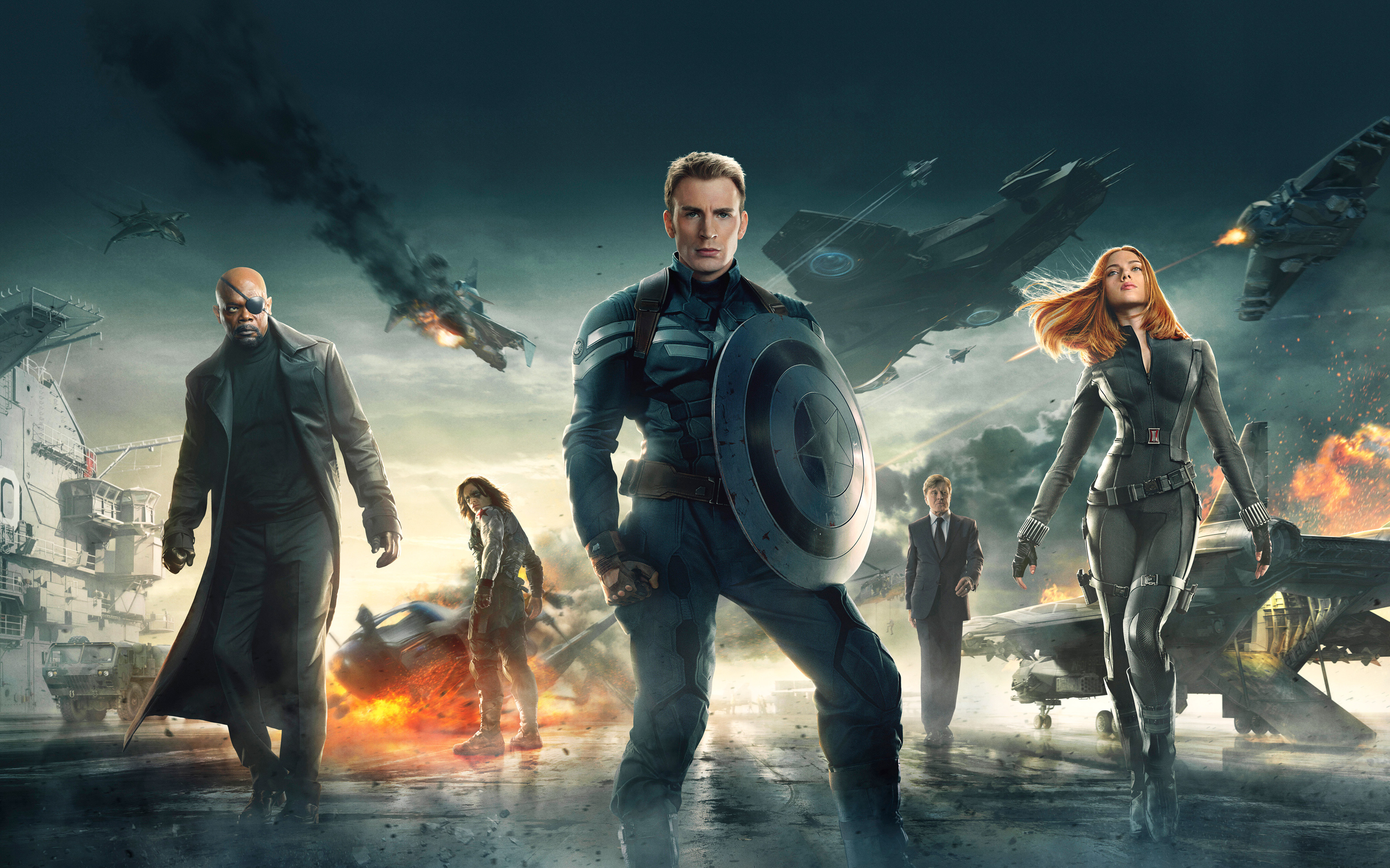 Captain America: The Winter Soldier Backgrounds, Compatible - PC, Mobile, Gadgets| 3200x2000 px