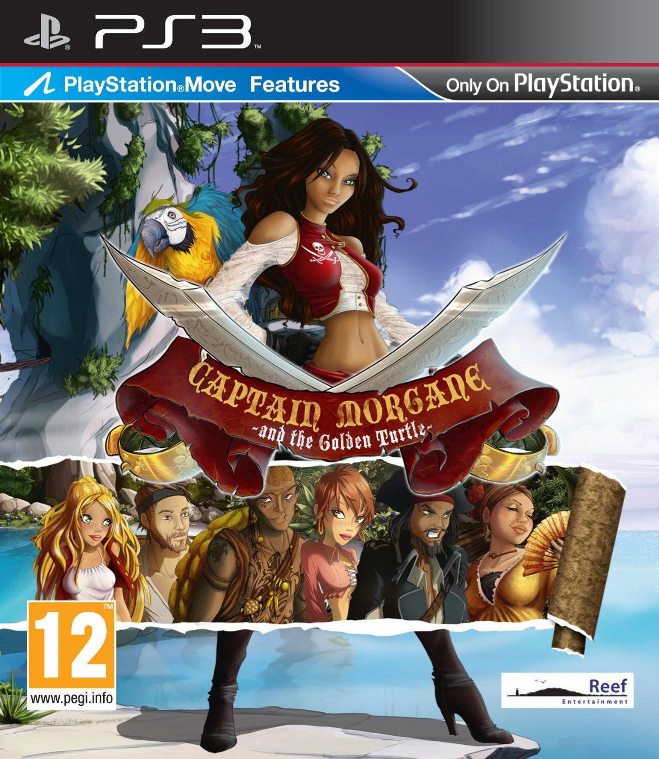 Captain Morgane And The Golden Turtle Backgrounds, Compatible - PC, Mobile, Gadgets| 1302x1500 px