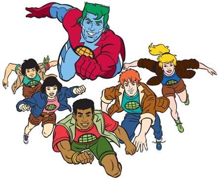 Nice Images Collection: Captain Planet Desktop Wallpapers
