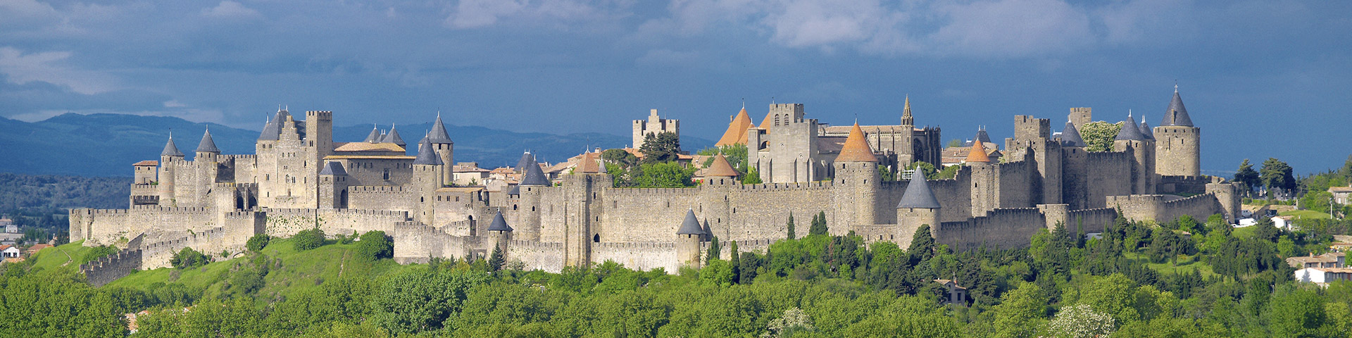 Nice wallpapers Carcassonne 1920x480px