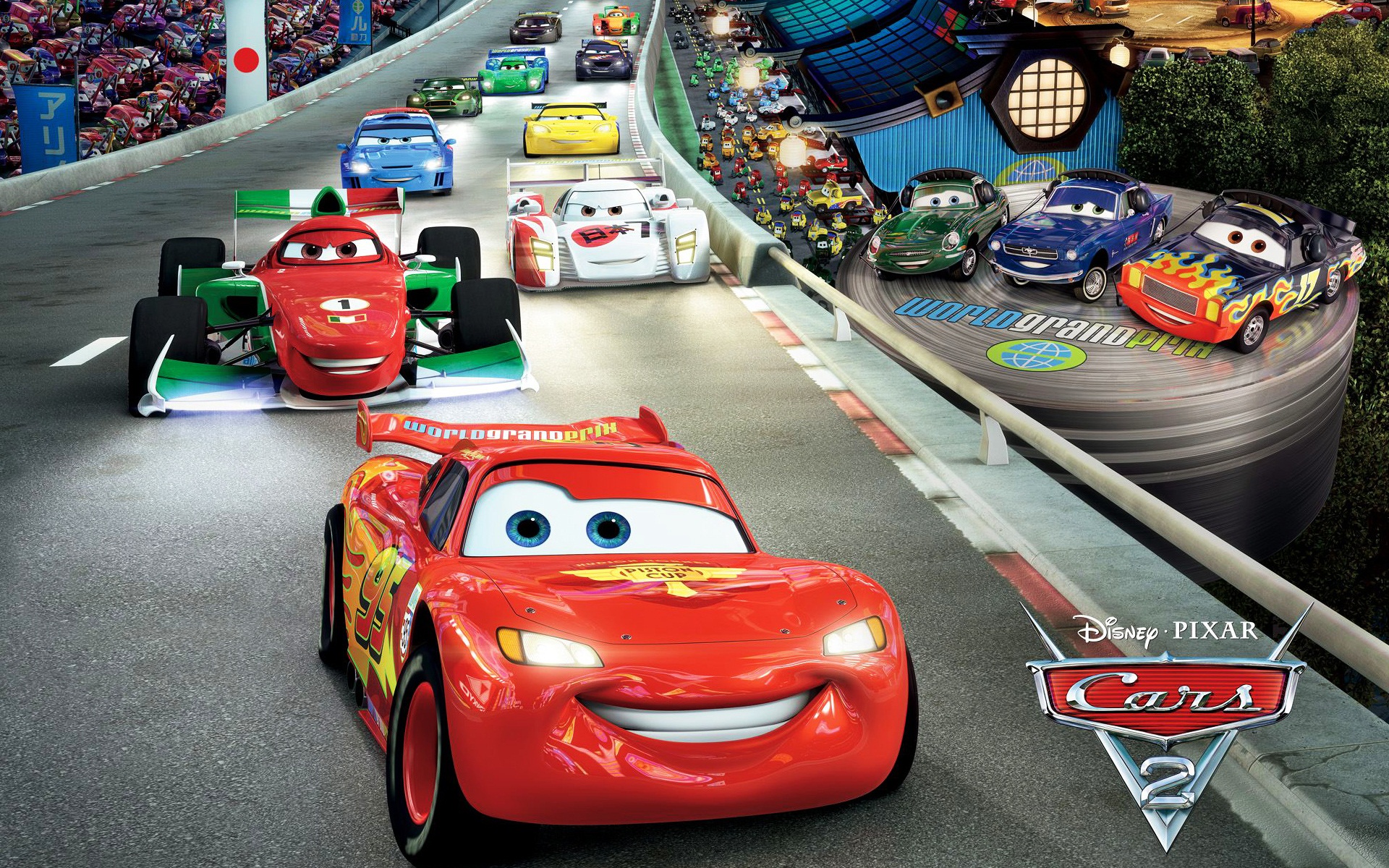 HD Quality Wallpaper | Collection: Movie, 1920x1200 Cars 2