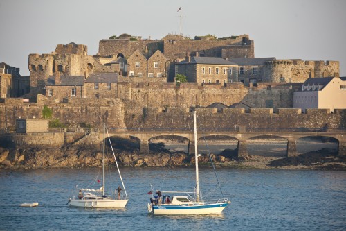 Nice Images Collection: Castle Cornet Desktop Wallpapers