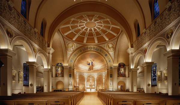 Nice wallpapers Cathedral Of The Immaculate Conception 600x351px
