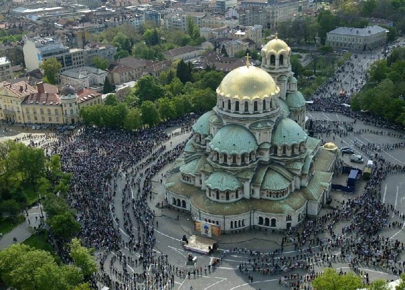 Cathedral Sofia Bulgaria Backgrounds, Compatible - PC, Mobile, Gadgets| 800x574 px