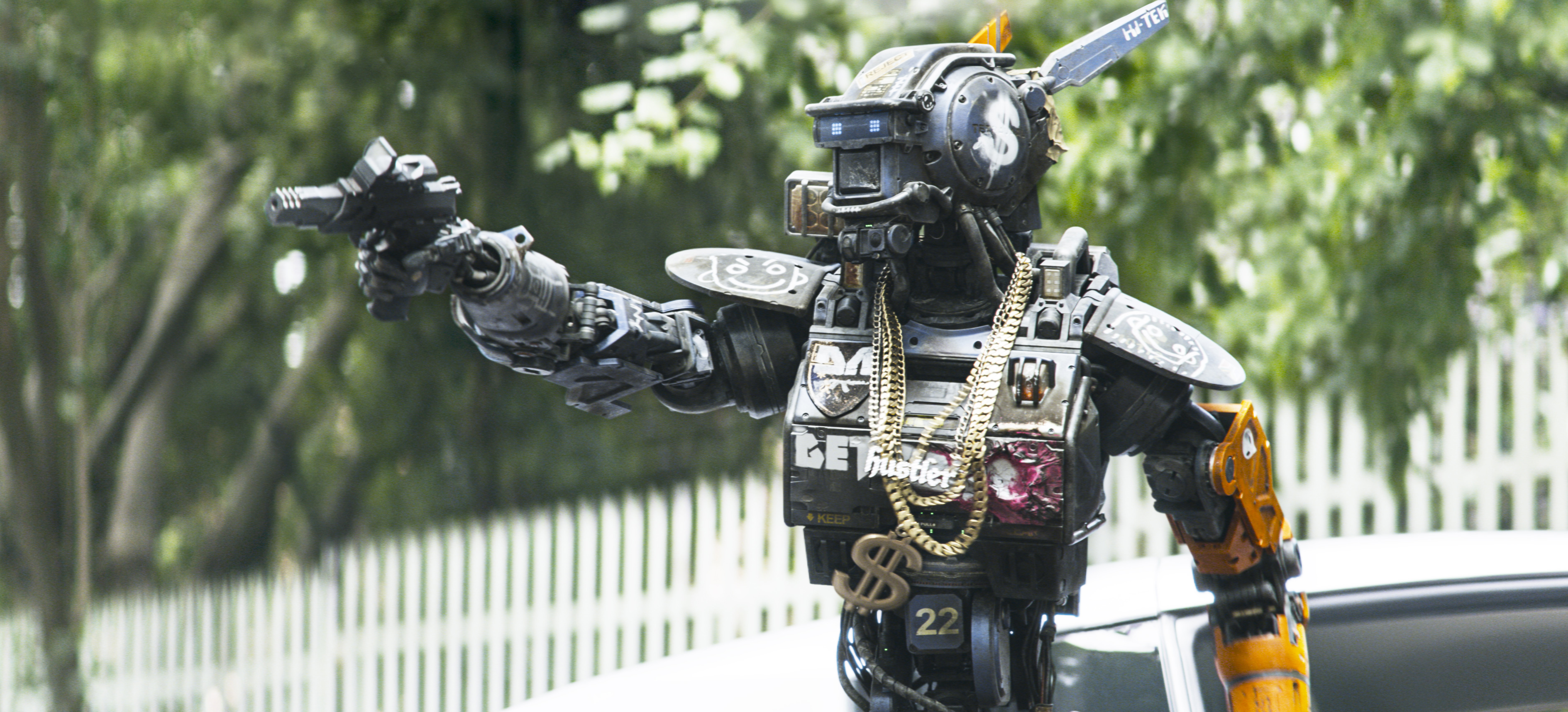HD Quality Wallpaper | Collection: Movie, 3778x1716 Chappie
