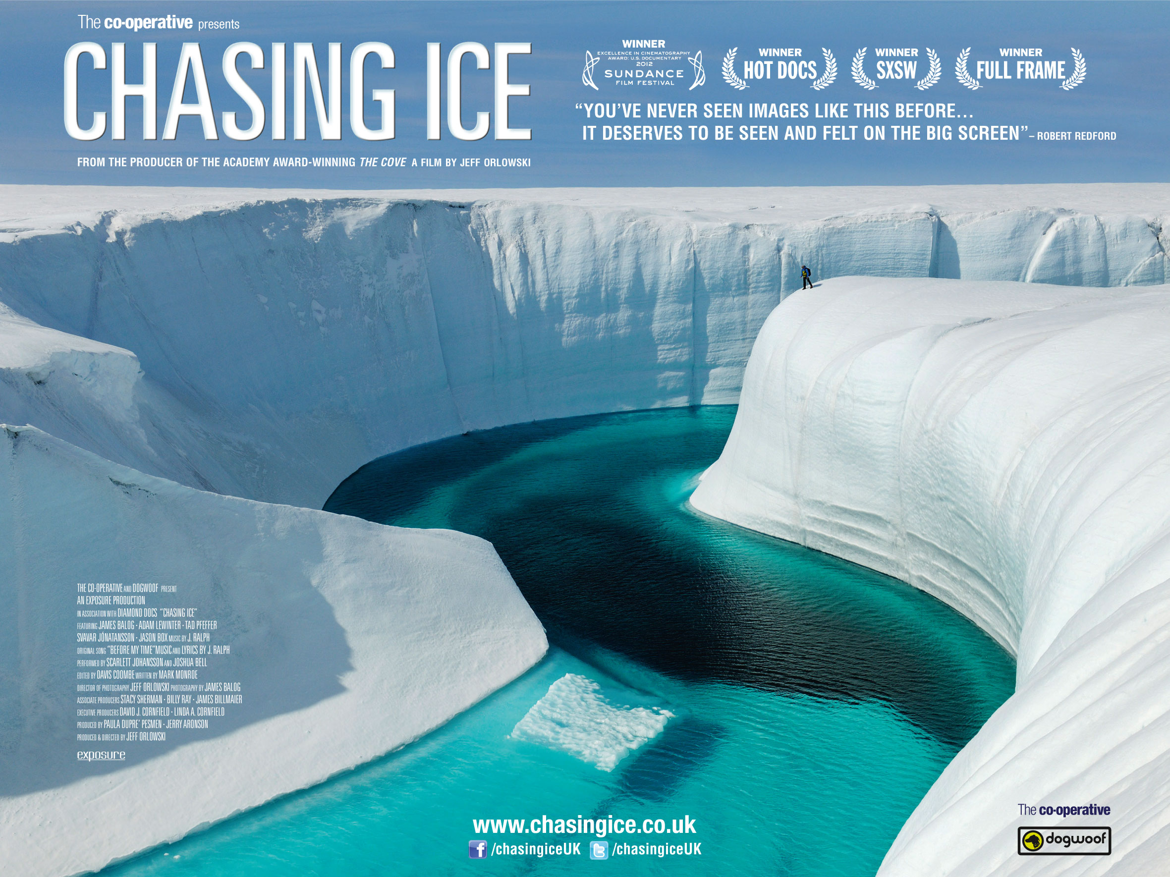 Nice Images Collection: Chasing Ice Desktop Wallpapers