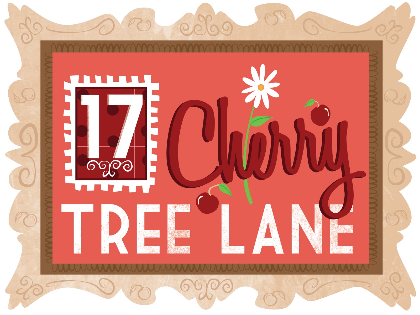 Nice Images Collection: Cherry Tree Lane Desktop Wallpapers