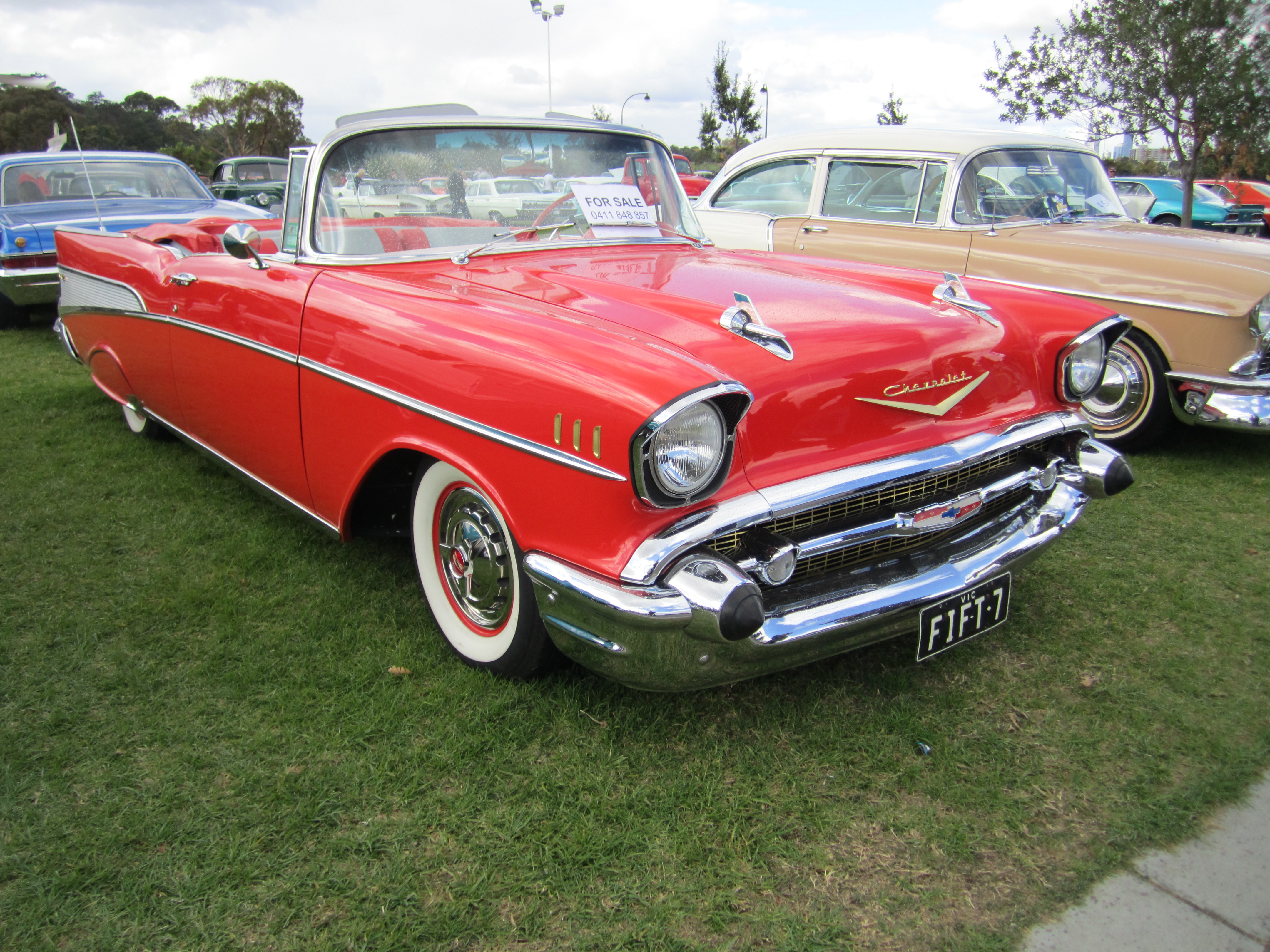 Nice Images Collection: Chevrolet Bel Air Convertible Desktop Wallpapers