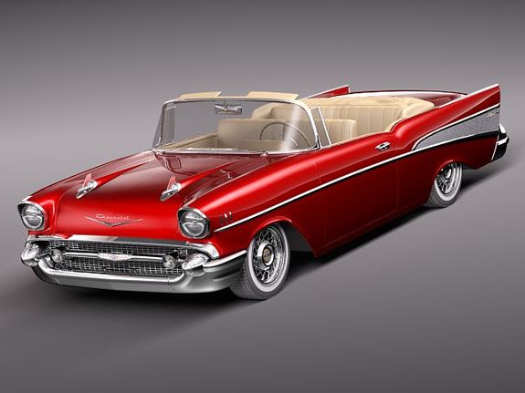 Nice Images Collection: Chevrolet Bel Air Convertible Desktop Wallpapers
