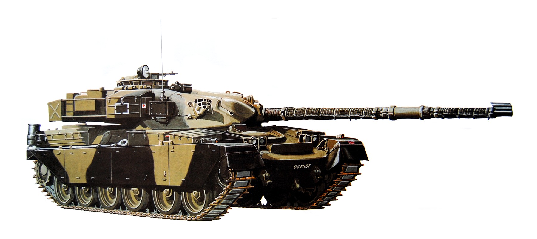 Chieftain tank. 