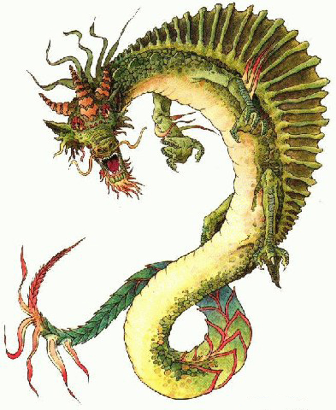 Nice Images Collection: Chinese Dragon Desktop Wallpapers