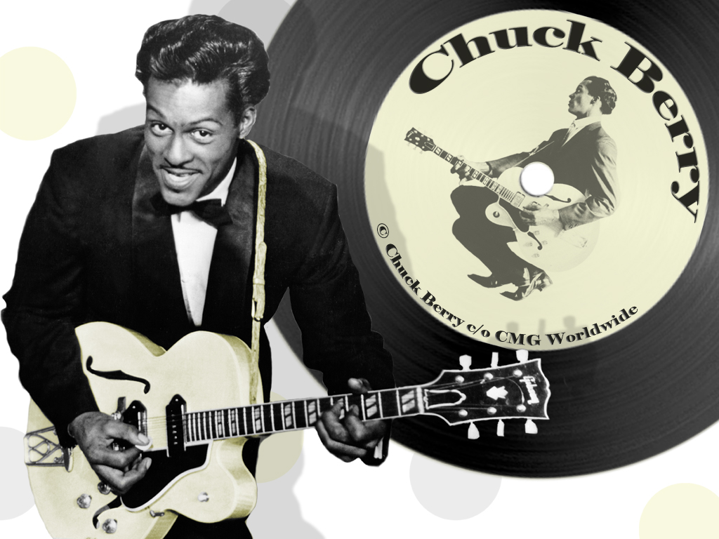 HD Quality Wallpaper | Collection: Music, 1024x768 Chuck Berry