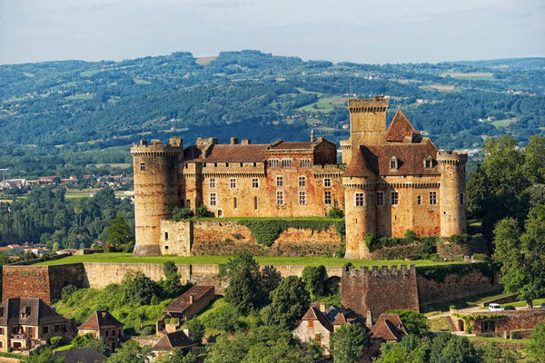 Château De Castenau-Bretenoux Backgrounds, Compatible - PC, Mobile, Gadgets| 600x400 px