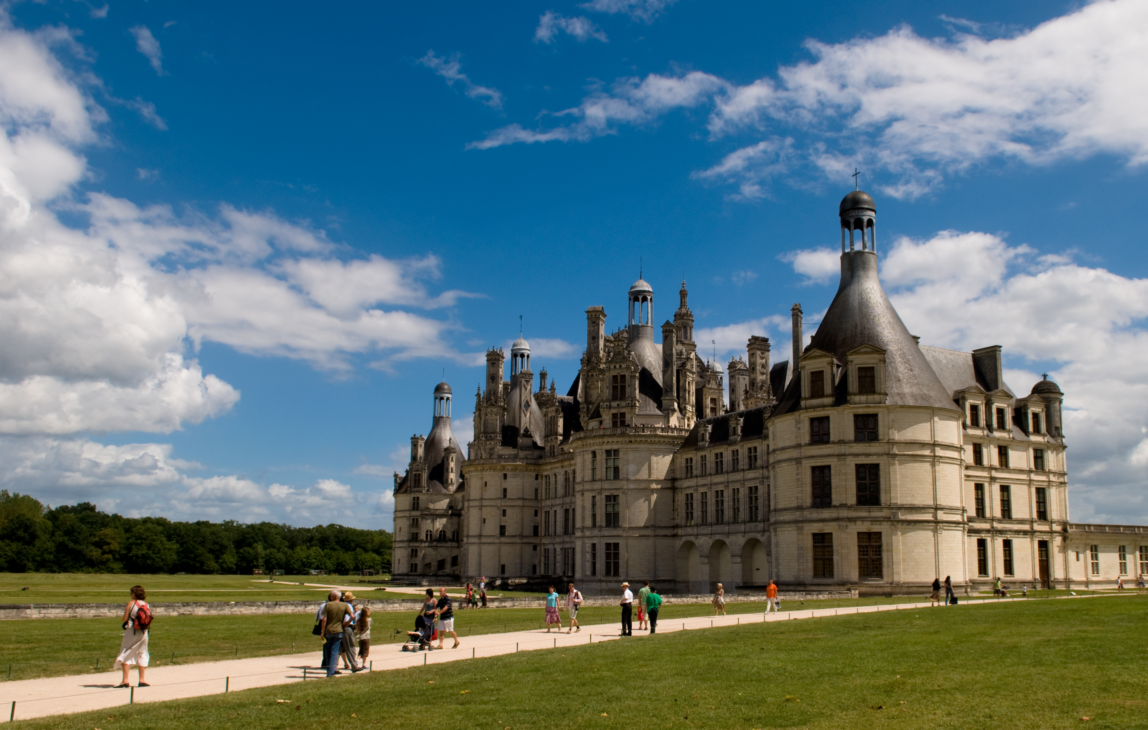 Château De Chambord Backgrounds, Compatible - PC, Mobile, Gadgets| 3715x2364 px