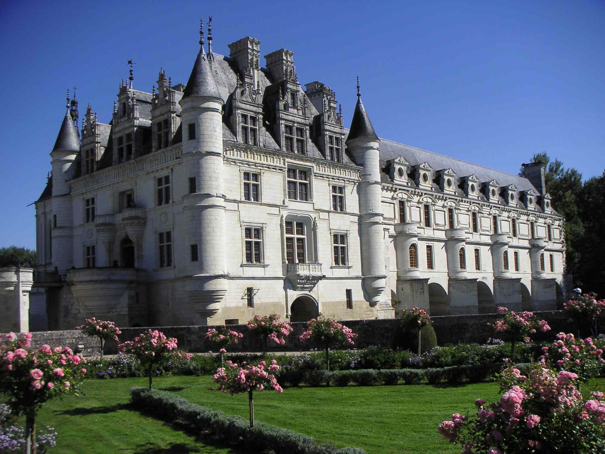 Château De Chenonceau Backgrounds, Compatible - PC, Mobile, Gadgets| 2048x1536 px