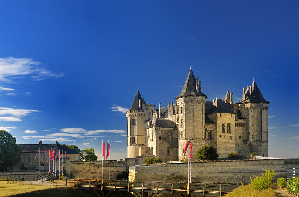 Nice Images Collection: Château De Saumur Desktop Wallpapers