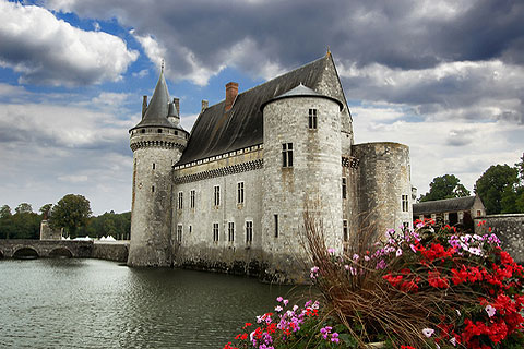 Château De Sully-sur-Loire Backgrounds, Compatible - PC, Mobile, Gadgets| 480x320 px