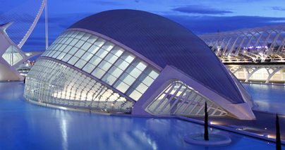 HD Quality Wallpaper | Collection: Man Made, 404x213 City Of Arts And Sciences