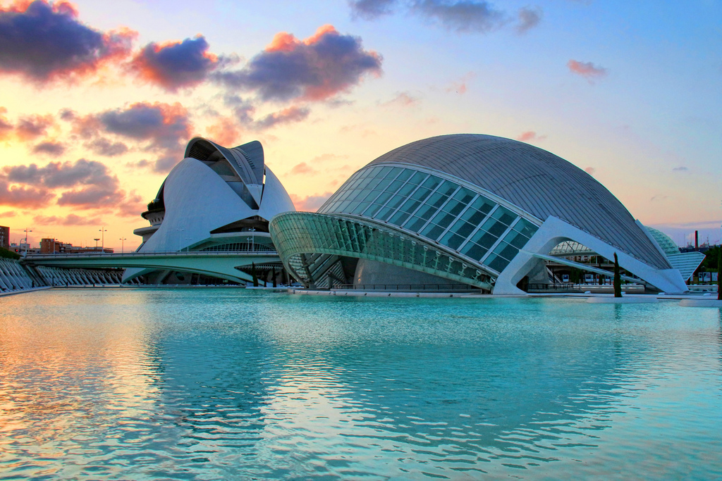 High Resolution Wallpaper | City Of Arts And Sciences 1024x683 px