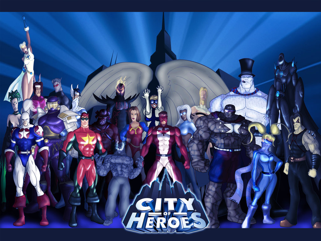 City Of Heroes Backgrounds on Wallpapers Vista