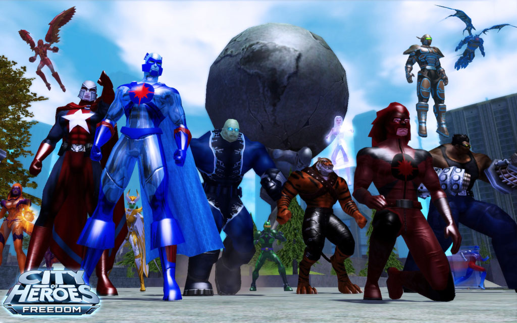 City Of Heroes Backgrounds, Compatible - PC, Mobile, Gadgets| 1024x640 px