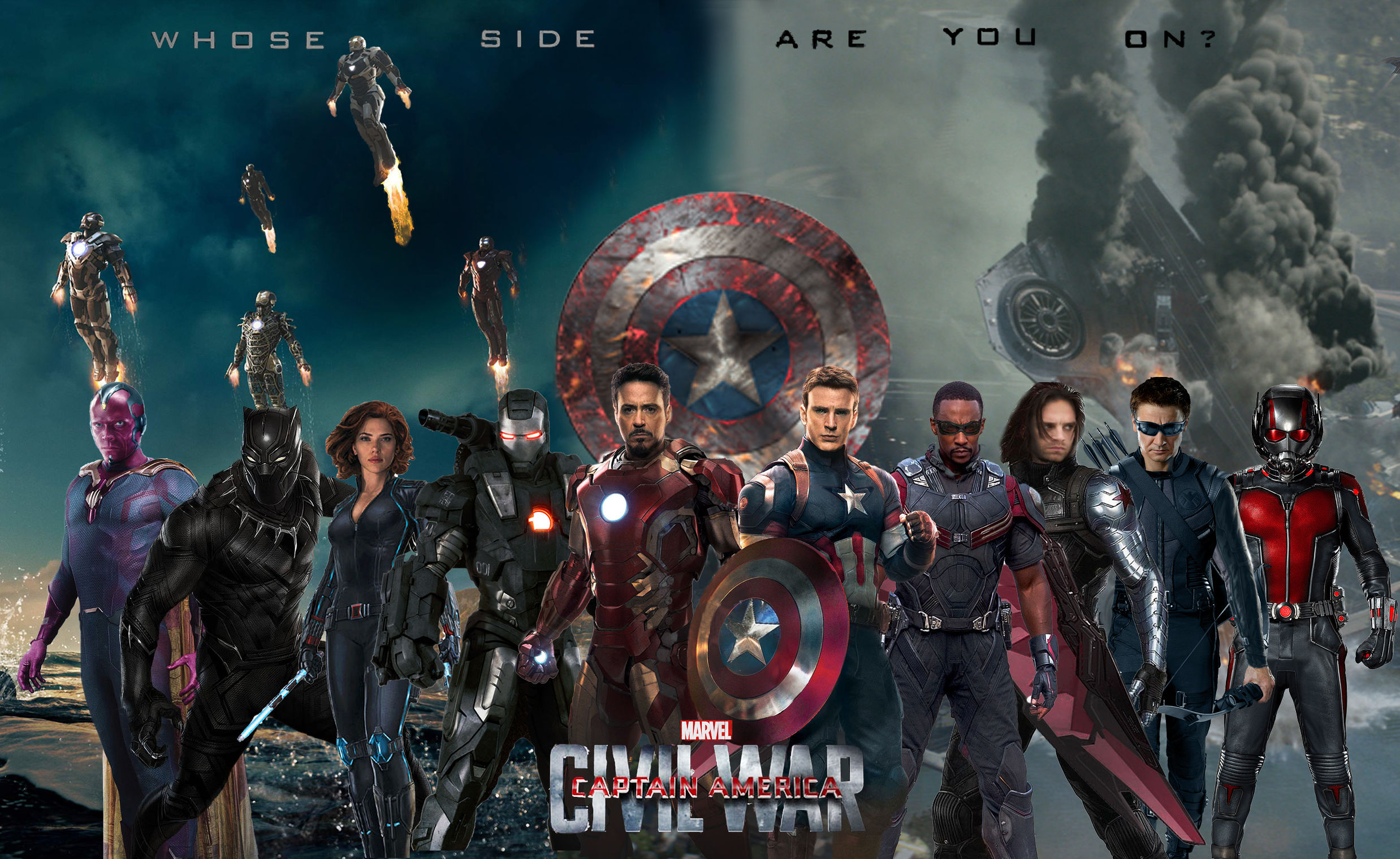 Captain America: Civil War Backgrounds on Wallpapers Vista