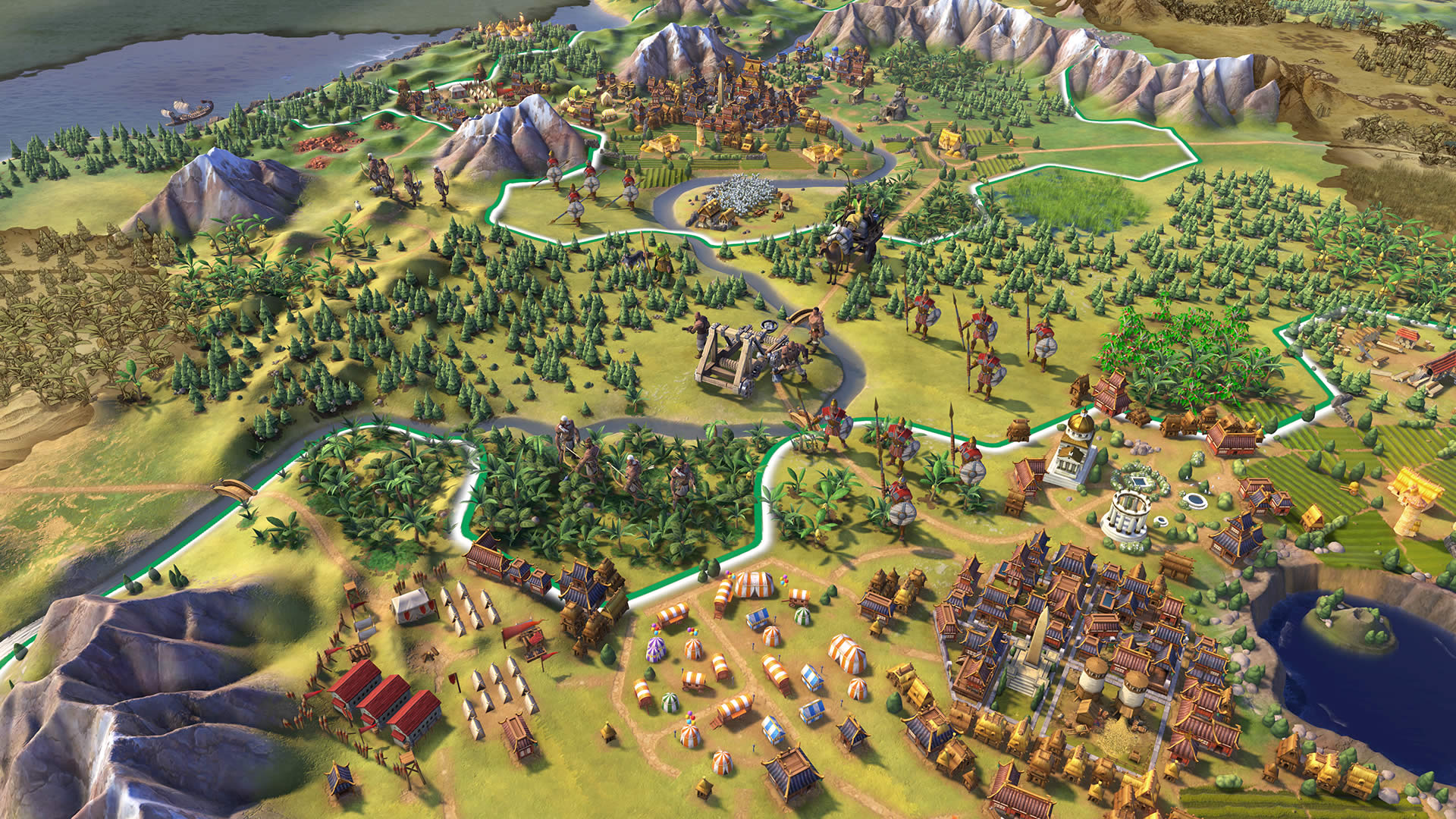 Civilization VI Backgrounds, Compatible - PC, Mobile, Gadgets| 1920x1080 px