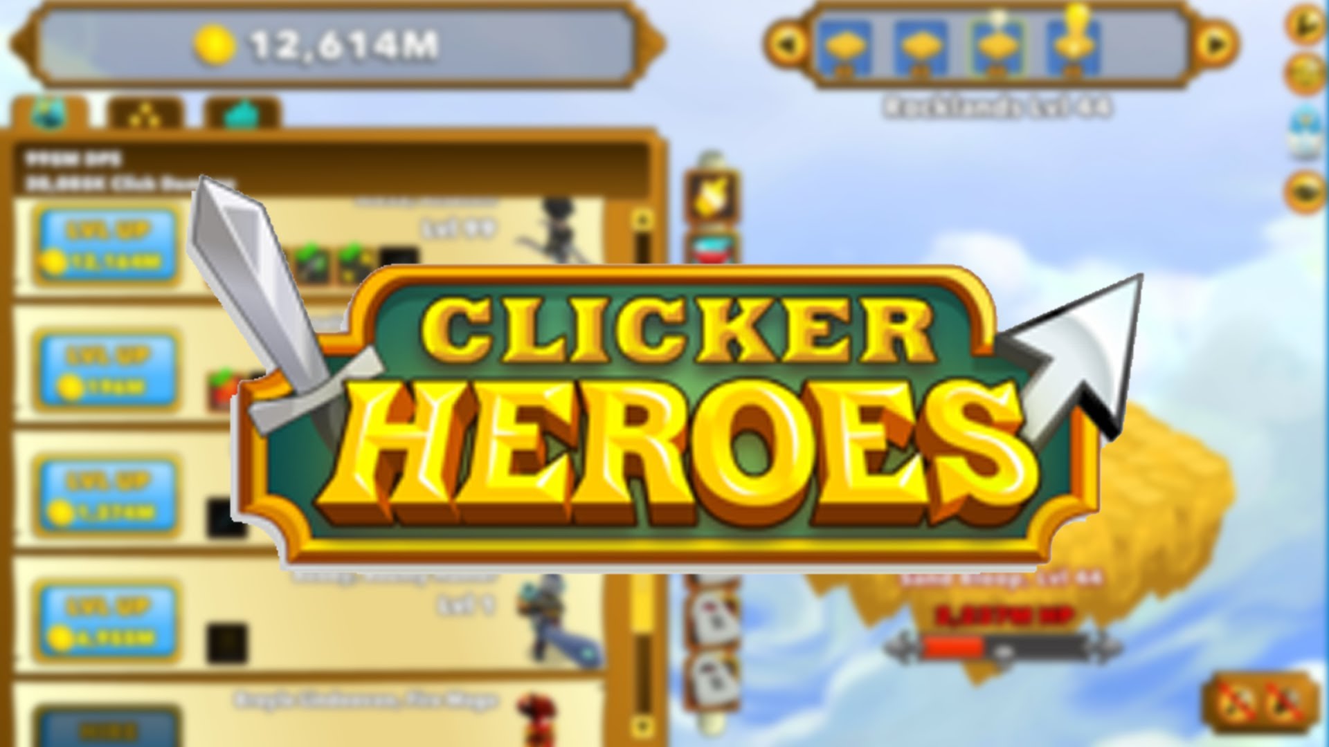 Video Game Clicker Heroes HD Wallpapers. 