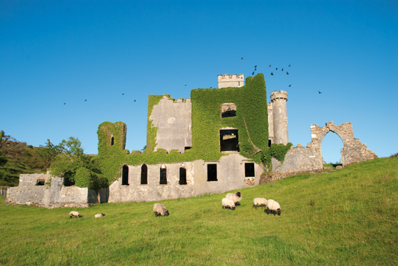 HD Quality Wallpaper | Collection: Man Made, 570x382 Clifden Castle