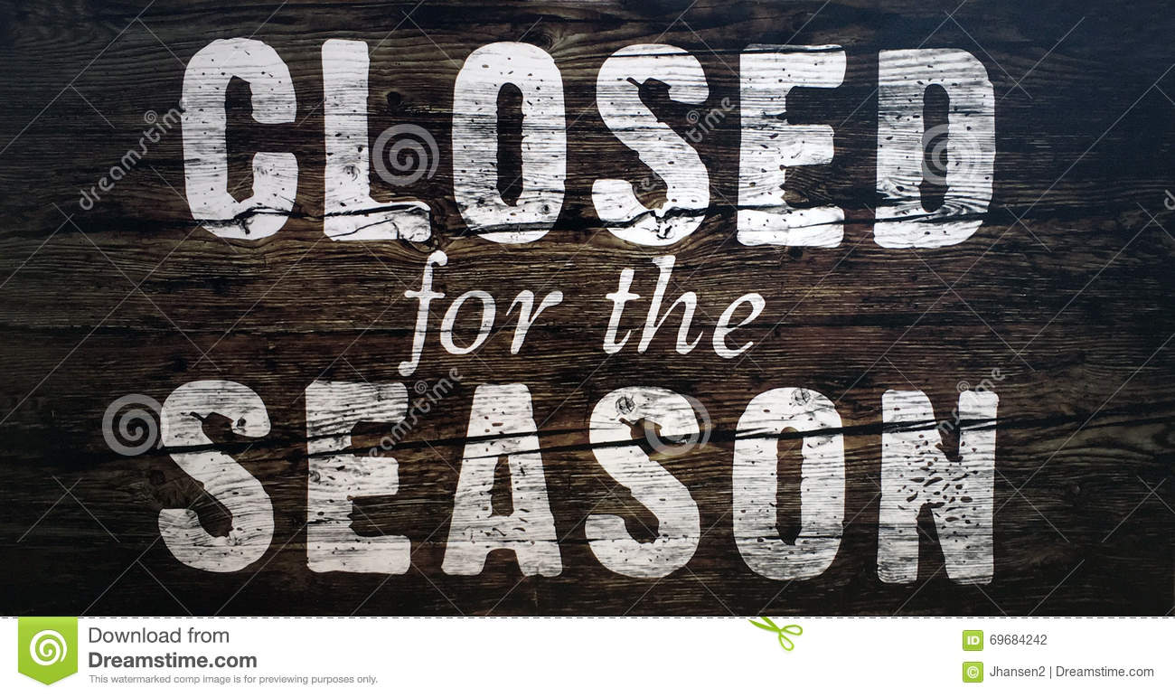 Nice Images Collection: Closed For The Season Desktop Wallpapers
